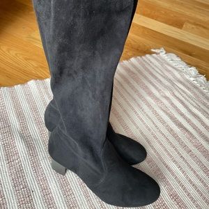 Coach and Four Black Boots